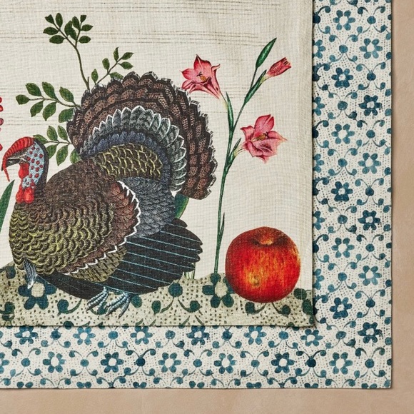 John Derian for Target Turkey Tea Towel (2 Piece) NWT - Picture 3 of 3